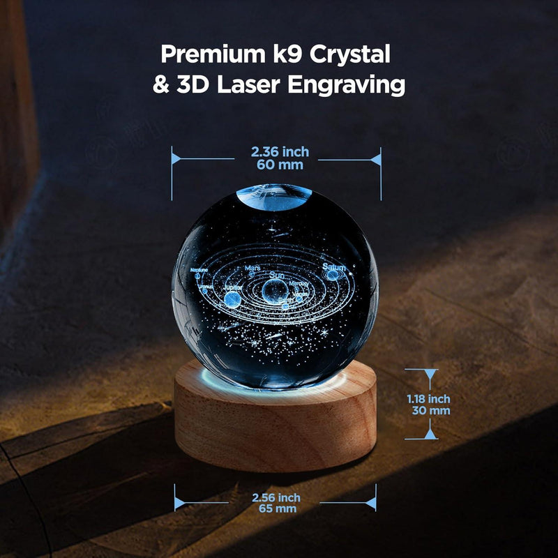 16 Color Crystal Ball Lamp With Remote